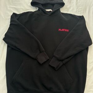 Playboy X Missguided Black Hoodie